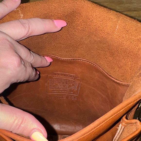 Coach Brown Leather Crossbody Bag - Picture 5 of 7